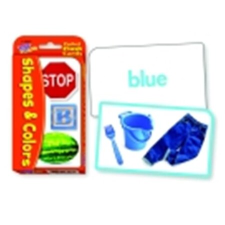 Trend Enterprises Trend Enterprises Colors & Shapes Pocket Flash Cards - Pack - 56 1408526